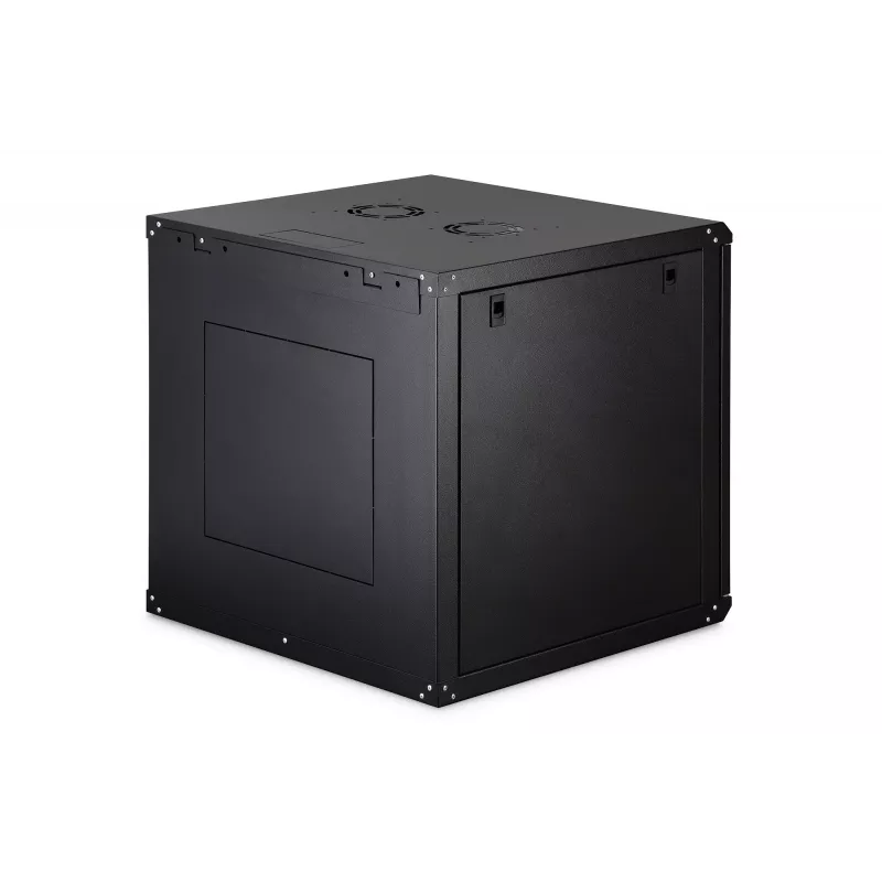 Nástenný sieťový rozvádzač DIGITUS Dynamic-N DN-37111 — 12U, 600 x 600 mm, IP20, kľúčový zámok