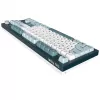 Montech MKey TKL klávesnica herná USB tmavosivá, svetlomodrá, biela