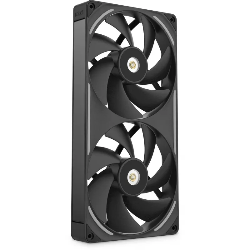 Skriňový ventilátor do počítača NZXT F280X 140 mm čierny, 1 ks, 280 × 140 × 30 mm