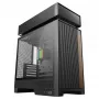 Skriňa desktop PC DeepCool CL6600 čierna — podporuje ATX/PS2/SFX/SFX-L napájacie zdroje, 140 mm predný ventilátor, 120/140 mm hore/vzadu, 2,5/3,5 palcové disky