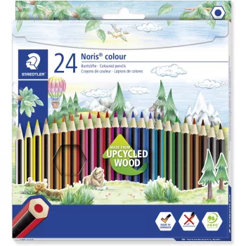 Farebné ceruzky Staedtler Noris colour 185 viacfarebné 24 kusov