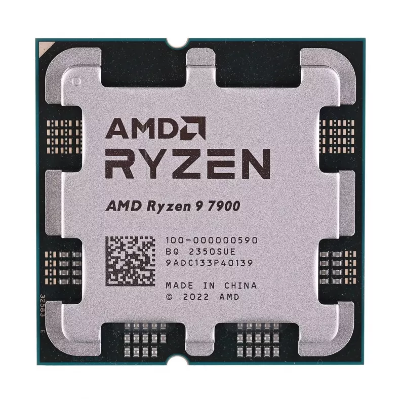 Procesor AMD Ryzen 9 7900 12C/24T, 3,7-5,4 GHz, 64 MB, 65 W, AM5