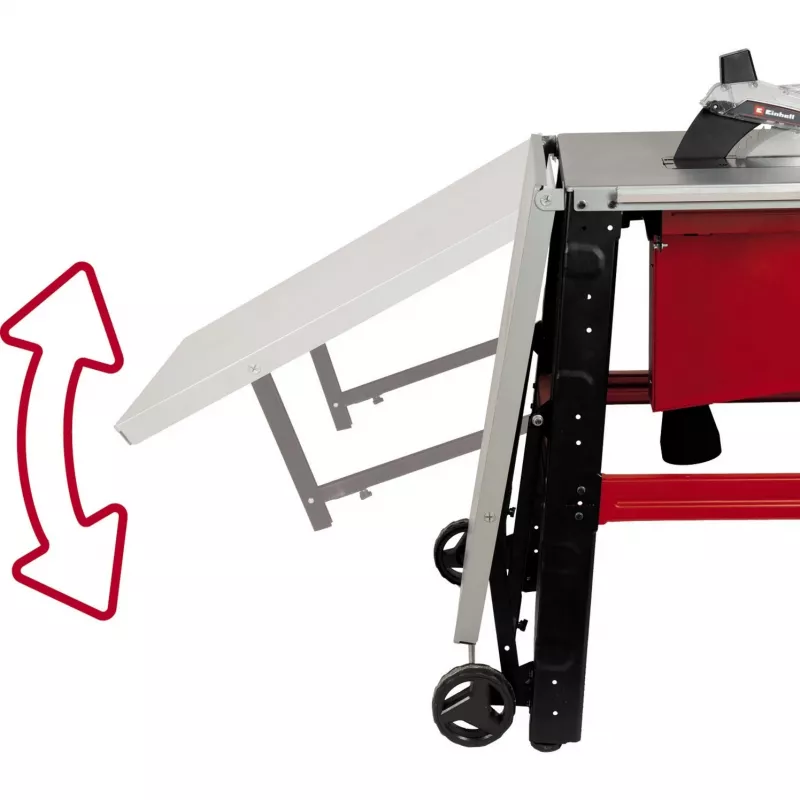 Einhell TE-TS 315 U 4340557 stolová kotúčová píla, 2200 W, kotúč 315 mm, hĺbka rezu 85 mm, červená/čierna