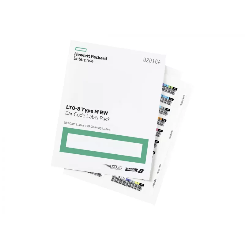 Hewlett Packard Enterprise HPE LTO-8 Ultrium RW sada čiarových etikiet (Q2015A)