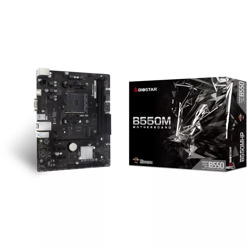 Základná doska Biostar B550MHP AMD B550 Socket AM4 Micro ATX