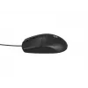 Káblová kancelárska myš NATEC Ruff Plus USB Type-A, pravácka, 1200 DPI, 3 tlačidlá, čierna
