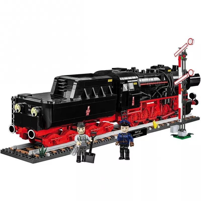 Stavebnica Cobi DR BR 52 parná lokomotíva mierka 1:35 modelová stavebnica
