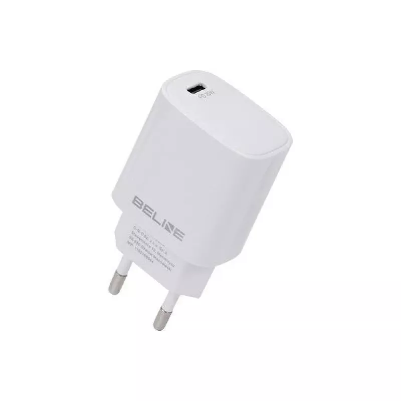 Nabíjačka Beline Beli2161 20W PD 3.0 biela USB-C rýchlonabíjací adaptér