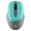 Defender Feam MM-296 52294 bezdrôtová myš, tichý klik, optická, 1600 DPI, USB, mätová