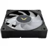 Skriňový ventilátor Valkyrie VK-FANB12FB 120 mm ARGB, 120×25 mm, kompatibilný s PWM