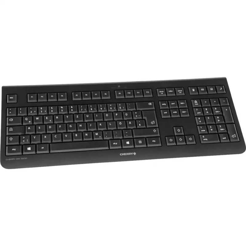 CHERRY DW 3000 klávesnica myš v cene univerzálna RF bezdrôtová QWERTZ nemecká čierna