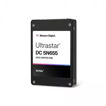 SSD disk WESTERN DIGITAL Ultrastar DC SN655 3,84 TB and3 PCIe TLC ISE