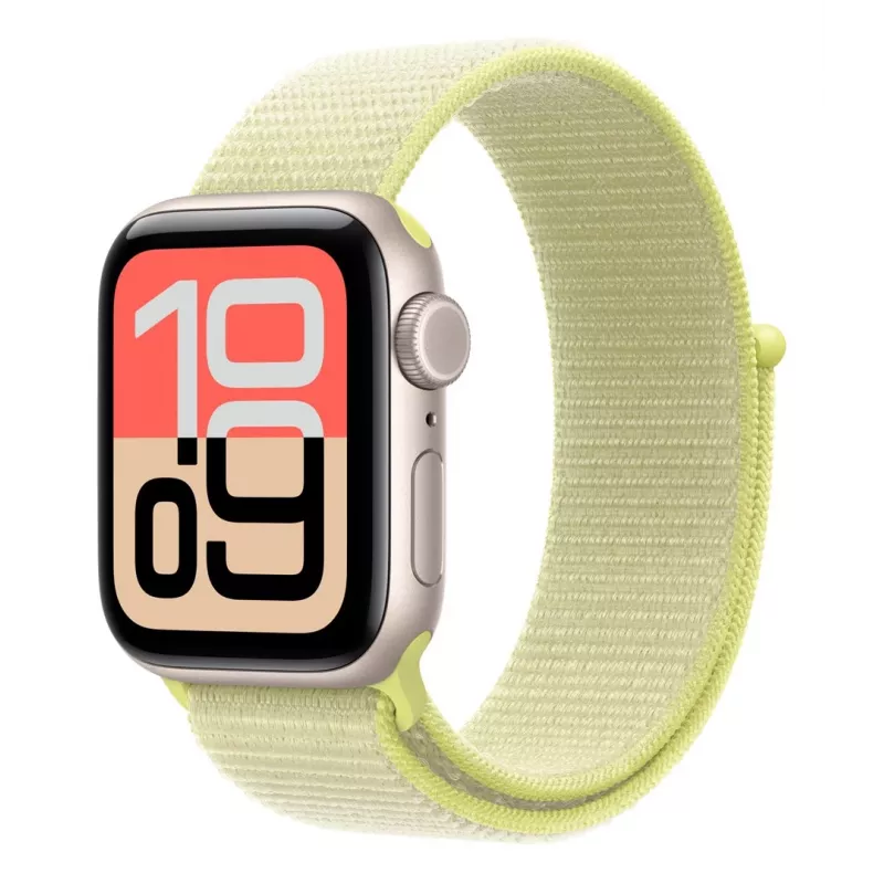 Remienok Apple MFF94ZM/A žltý nylon recyklovaný polyester elastan 40 mm