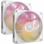 Corsair iCUE LINK RX140 MAX RGB 14 cm biely 2 ks 300-1600 RPM ventilátor