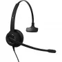 Mono USB headset Plusonic 10.1P — jednoúškový USB headset kompatibilný s Teams a Skype