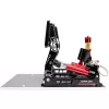 Simagic P2000 Hydraulic 3-pedálová sada, 100KG Loadcell - Crimson Edition