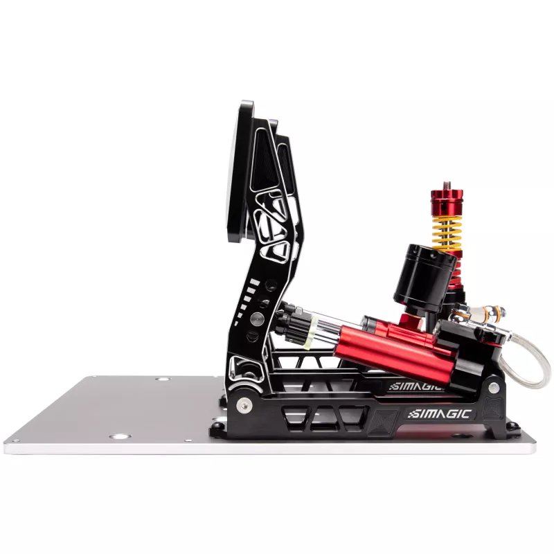 Simagic P2000 Hydraulic 3-pedálová sada, 100KG Loadcell - Crimson Edition
