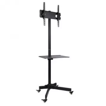 TV stolík/rolovací vozík s kolieskami + rukoväť 23-55 25 kg S-09