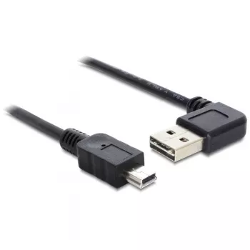 USB kábel DeLOCK 85175 USB 2.0 0,5 m USB A Mini-USB B čierny