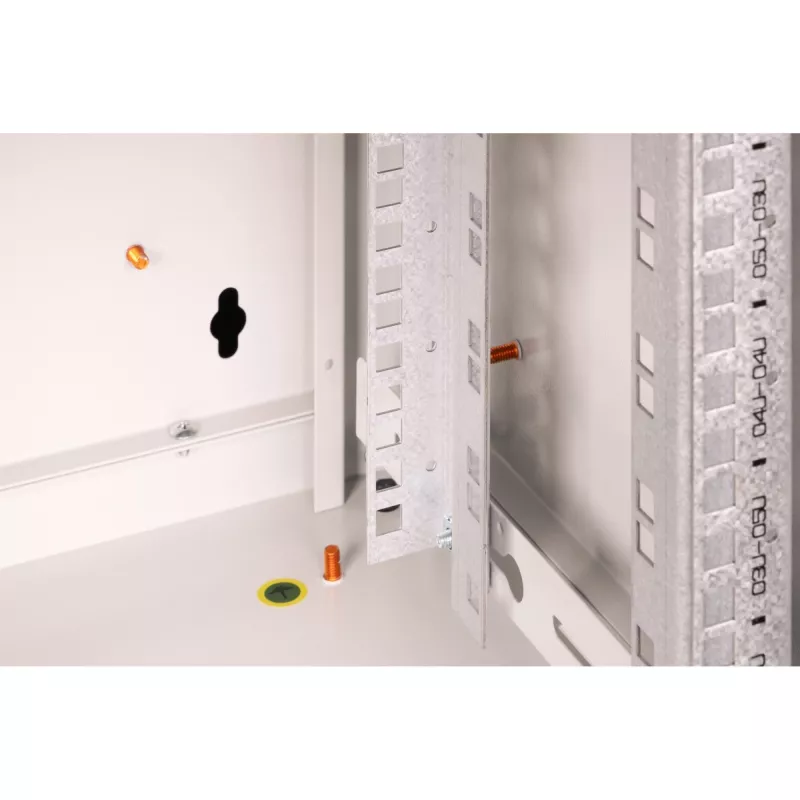 DIGITUS® 7HE nástenné puzdro - sivá, RAL 7035 - 48,3 cm (19