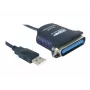 USB kábel k tlačiarni DeLOCK 82001 1,8 m čierny
