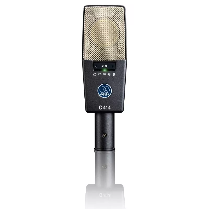 AKG C414 XLS mikrofón sivý, strieborný štúdiový mikrofón
