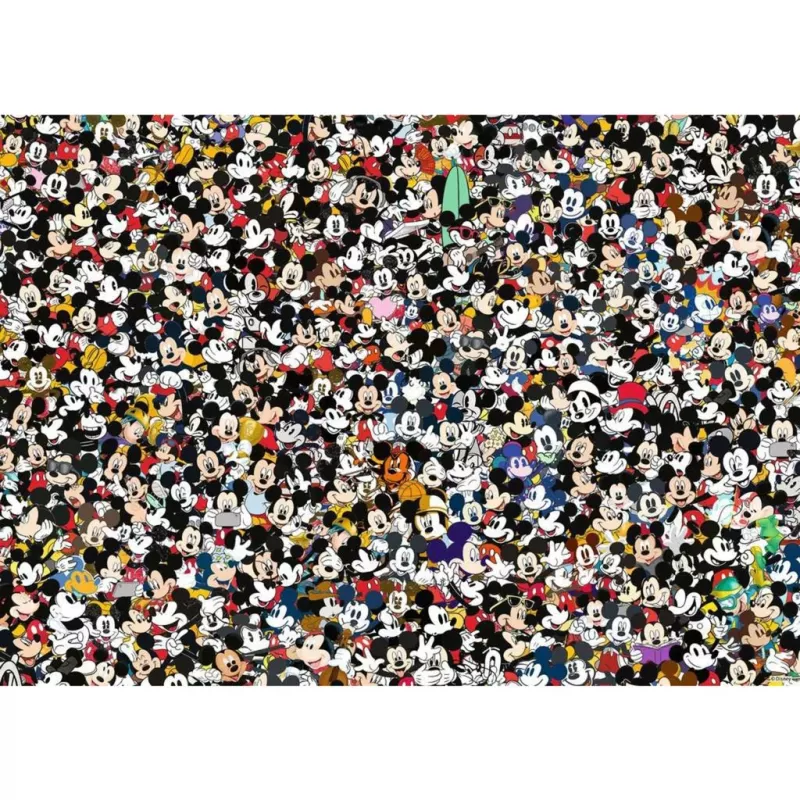 Puzzle Ravensburger 12000529 — 1000 dielikov, Mickey Mouse Cartoons, 700×500 mm, od 14 rokov