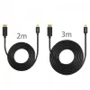 Kábel miniDisplayPort/DisplayPort M/M 2 m; Y-C611BK