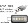 USB kábel DeLOCK 85194 USB 2.0 2 m biely