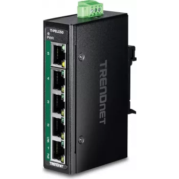 TRENDnet 5-PORT INDUSTRIAL FAST ETHERNE - Switch - 5-portový (TI-PELC50)