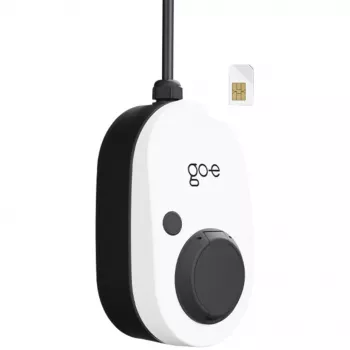 Nabíjačka Gemini 2.0, 11 kW (16A 3-fázová), Wallbox biela/čierna, bez kábla, 4G/LTE