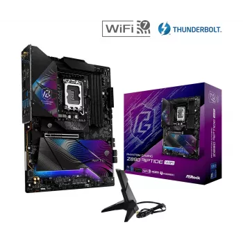 Základná doska ASRock Z890 Riptide WiFi — Intel Z890, LGA1851, ATX, DDR5, 4 DIMM, Wi‑Fi 7, 2.5Gb LAN, Thunderbolt 4