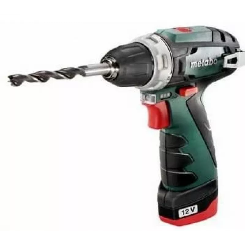 Vŕtačka s pištoľovou rukoväťou Metabo POWERMAXX BS BASIC 1400 ot/min, 800 g, rýchloupínacie skľučovadlo
