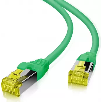 Patch kábel helos Ultra Flex 5 m S/FTP Cat6a RJ-45, tienený sieťový kábel