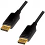 DisplayPort kábel LogiLink CD0101 2 m čierny