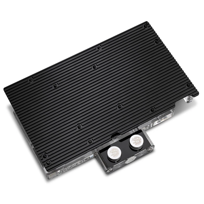 Vodný chladič grafickej karty BitsPower Nebula Strix/TUF 4080 ARGB nikel + akryl (BP-VG4080AST)
