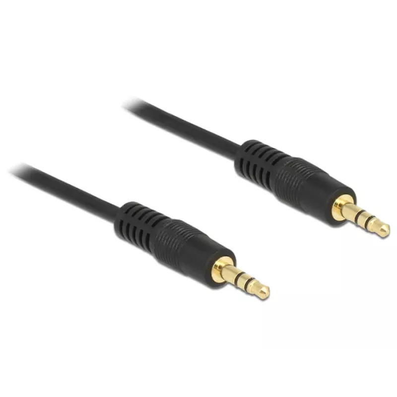 Audio kábel DeLOCK 0,5 m 3,5 mm konektor samec/konektor samec