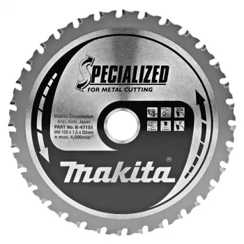 MAKITA kotúč na okružnú pílu 150x20x32Z na kov