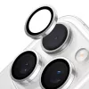 Sklo na kameru Torras Lensguard pre iPhone 16 Pro (sivé)