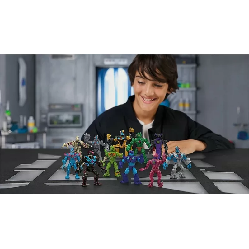 Sada figúrok Cobi Mr Beast Lab Hybrids — zberateľské akčné figúrky od Cobi