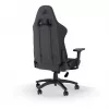 CORSAIR - TC100 RELAXED herná stolička (textil – sivá/čierna)