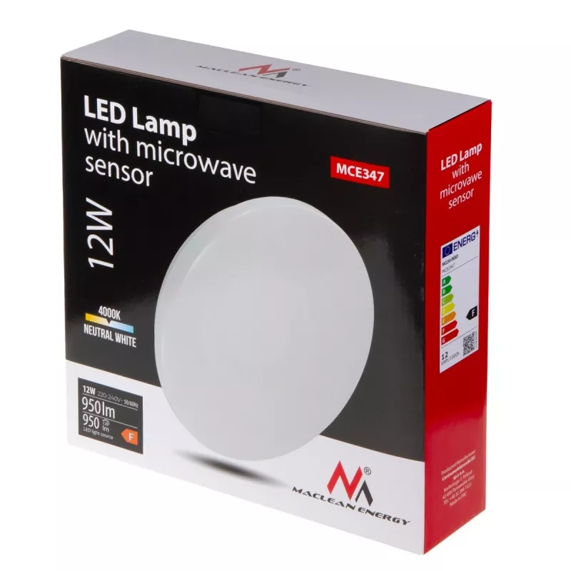 Maclean MCE347 LED stropné svietidlo so súmrakovým senzorom