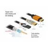 HDMI kábel DeLOCK 85729 2 m HDMI typ A štandard čierny zlatý