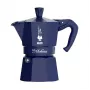 Moka kanvica BIALETTI 0005411 manuálny kávovar, kanvica na sporák, 0,04 L, modrá
