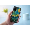 Ochranné puzdro iKins pre Samsung Galaxy S20+ — Hviezdna noc čierne