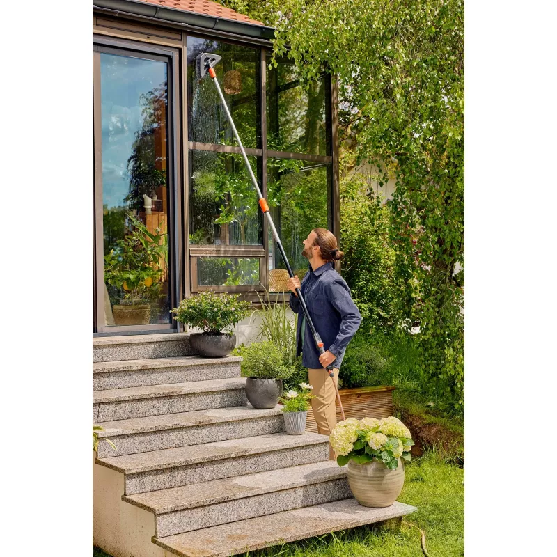 Gardena Cleansystem kefa na násadu soft flex, 18812-20