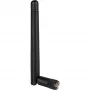 Delock 88339 anténa Wi-Fi 802.11 b/g/n, RP-SMA, 2 dBi, všesmerová, s naklápacím kĺbom, čierna