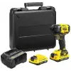 Stanley SFMCF820D2K rázový uťahovač/rázový skrutkovač 2900 ot/min čierna, žltá