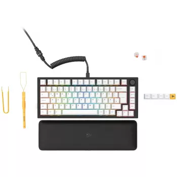 Glorious GMMK Pro čierna Slate 75% TKL klávesnica - zostavená, ISO-DE rozloženie - čierna (GLO-GMMK-P75-FOX-ISO-B-DE)