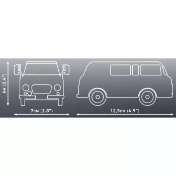 Stavebnica Cobi Barkas B1000 24600 modelová stavebnica mierka 1:35, detailné kocky